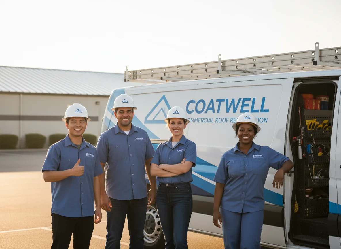 Commercial roof coating company in Idalia, CO